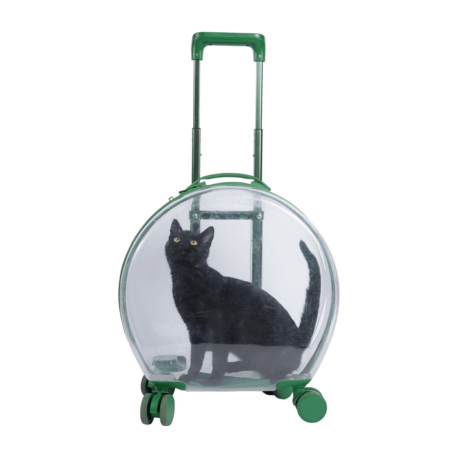 PC Trolley Pet Carrier Bagage Gennemsigtig udendørs taske i høj kvalitet