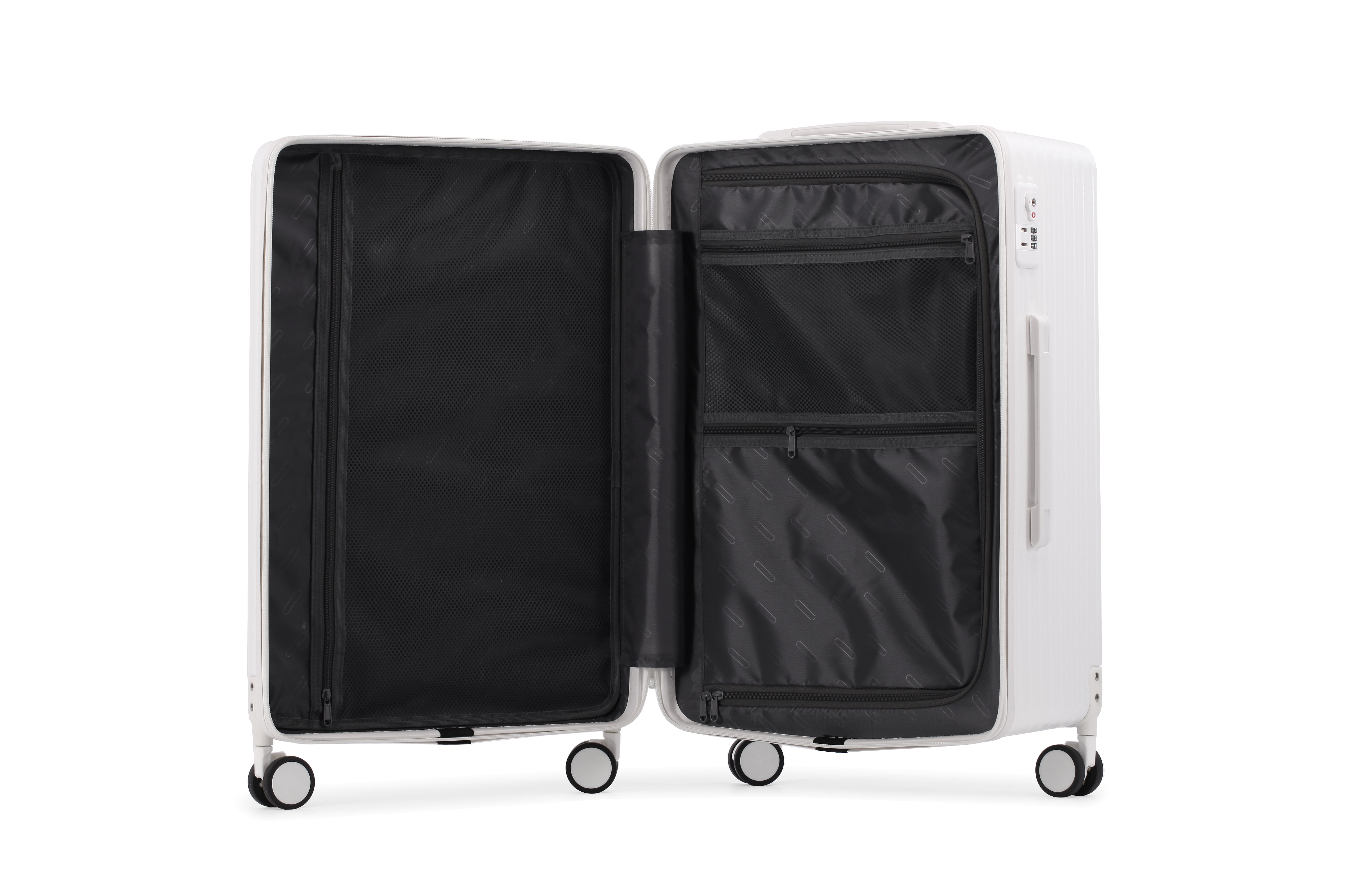 3 stk trolley bagage kuffert sæt PP bagage shell fabrik tilpasset direkte salg