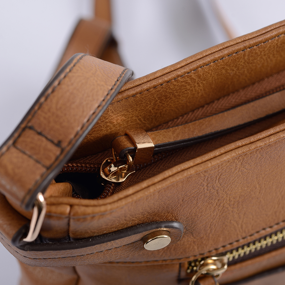 unisex messenger tasker pu læder med crossbody håndtaske i høj kvalitet