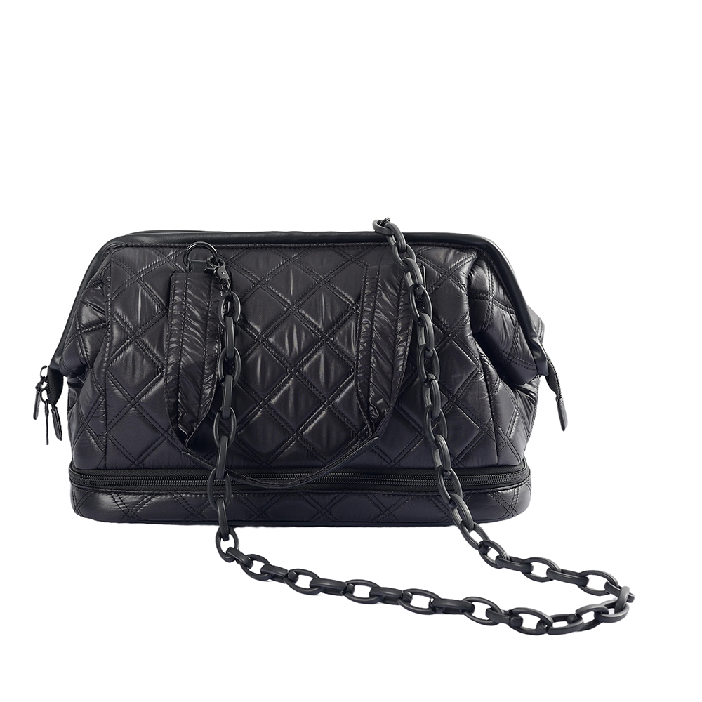 stor kapacitet puffy duffle weekender taske unisex gym håndtaske