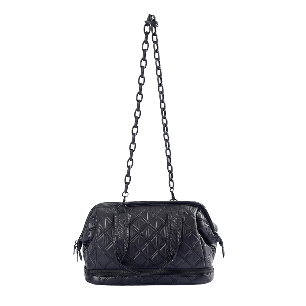 stor kapacitet puffy duffle weekender taske unisex gym håndtaske