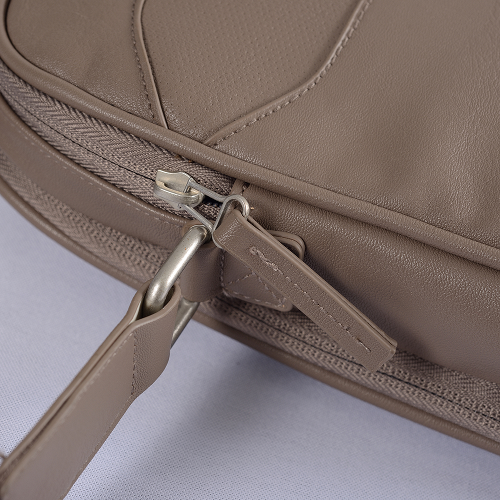 fabrik tilpasset unisex enkelt skulder cross body PU læder taske