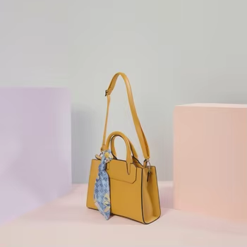 Luksus dame læder håndtaske enkelt skulder taske med justerbar strop sling dame crossbody taske med lynlås pose