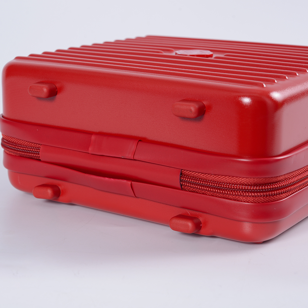 Multifarve gaveetui til kendte mærke pc hård kosmetik æske make up etui design opbevaringsboks