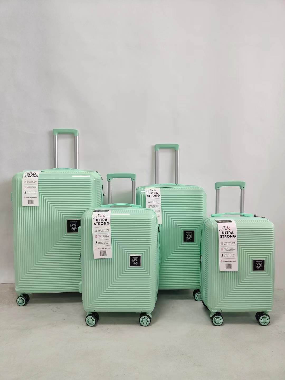 4 stk PP polypropylen trolley bagage rejse kuffert sæt producent custom
