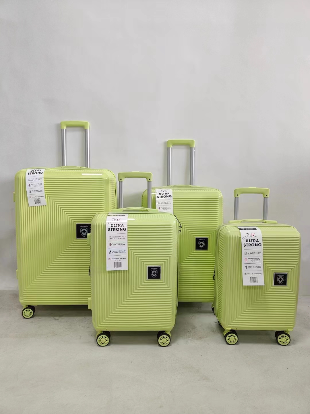 4 stk PP polypropylen trolley bagage rejse kuffert sæt producent custom