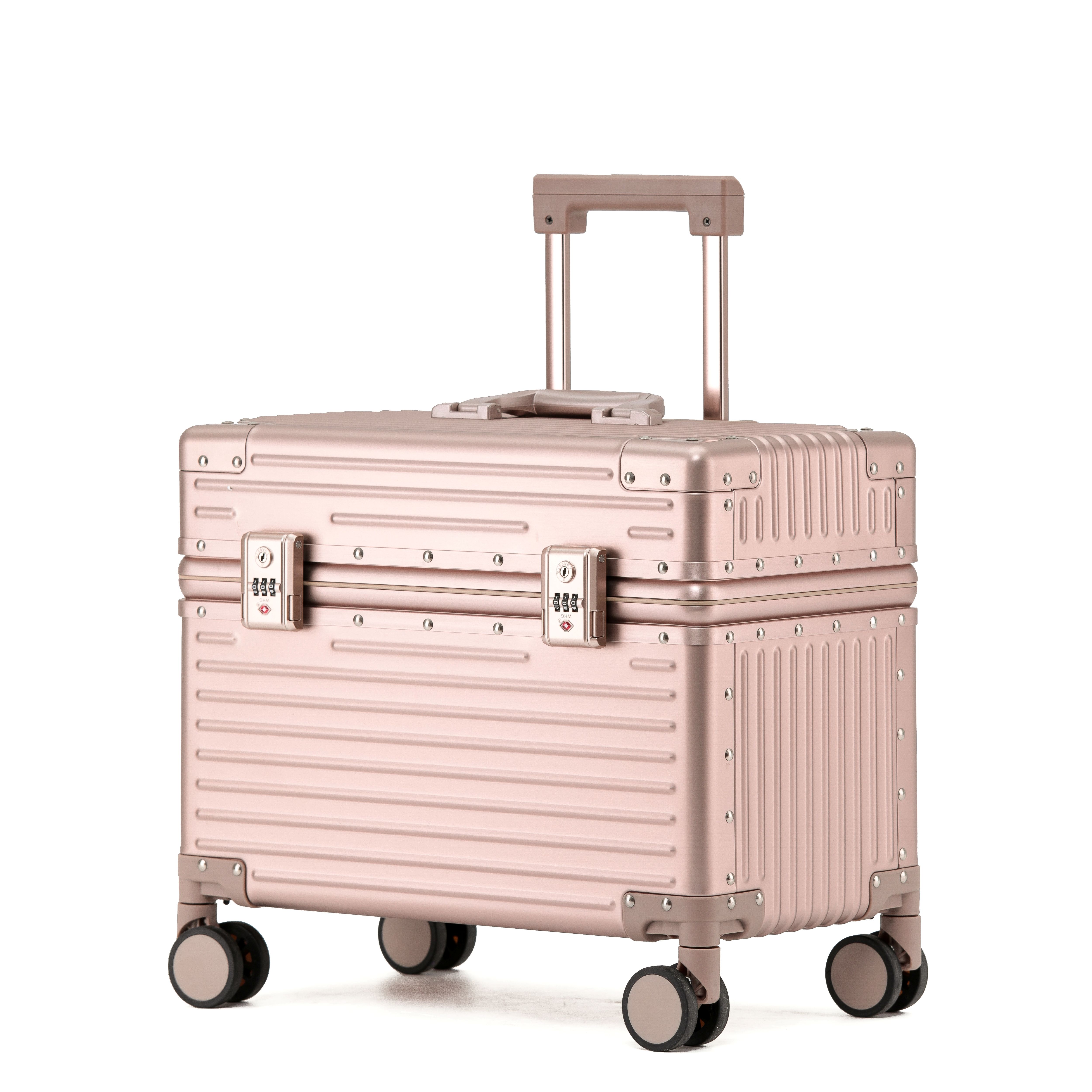 Magnesium-aluminiumslegering kuffert 18-tommer high end boarding kuffert