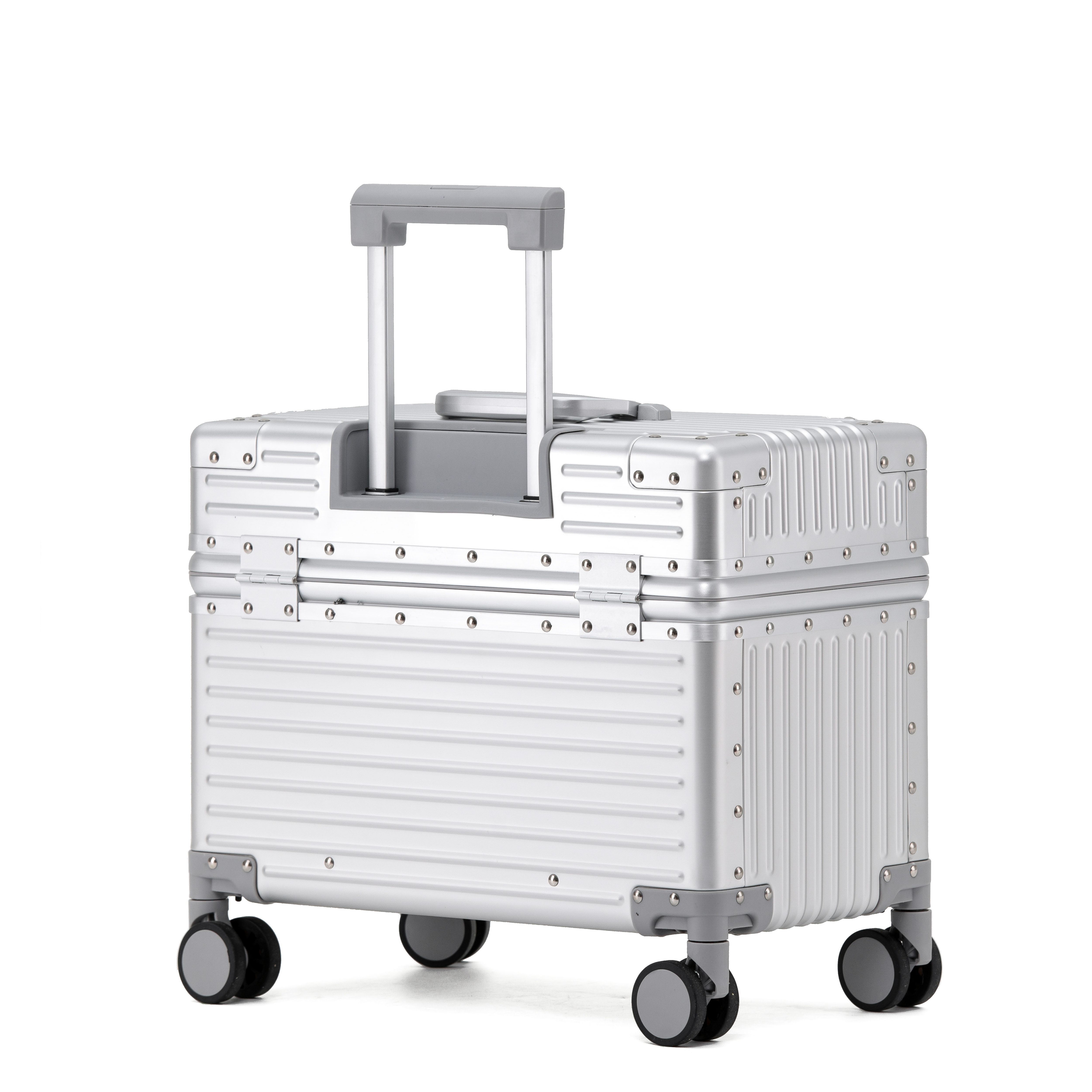 Fashion Matel Magnesium og aluminium trolley rejsebagage kuffert multifunktionel inderlomme